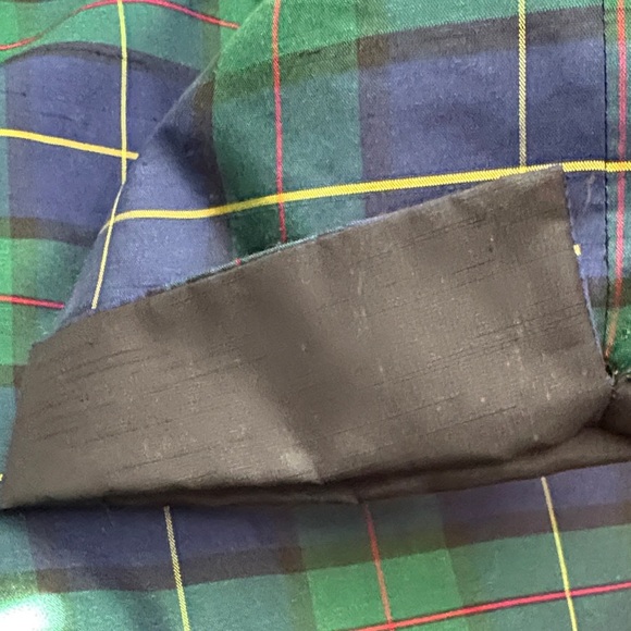 MSK Navy and Green Checkered Jacket - Picture 4 of 4